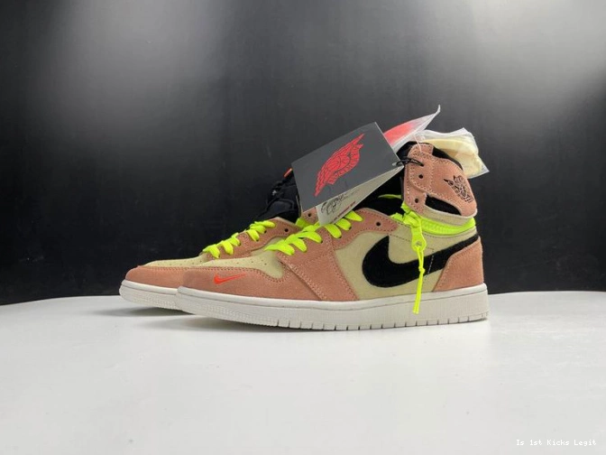 Peach Jordan CW6576-800 High Switch Air 1 0819